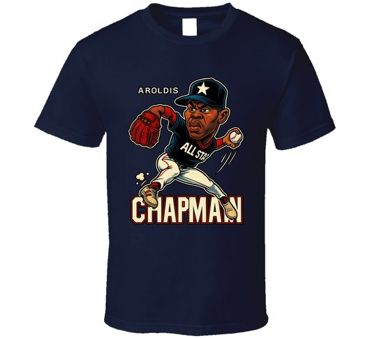 Aroldis Chapman All Star Baseball Player Fan T Shirt