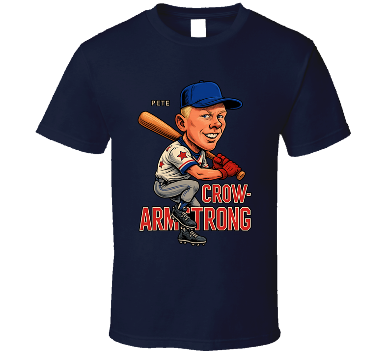 Pete Crow-armstrong All Star Baseball Caricature Fan T Shirt