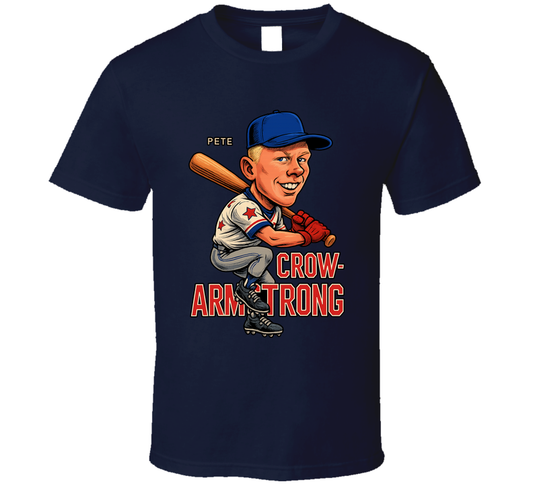 Pete Crow-armstrong All Star Baseball Caricature Fan T Shirt
