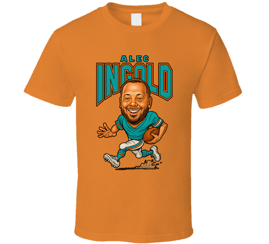 Alec Ingold Football Caricature Fan T Shirt