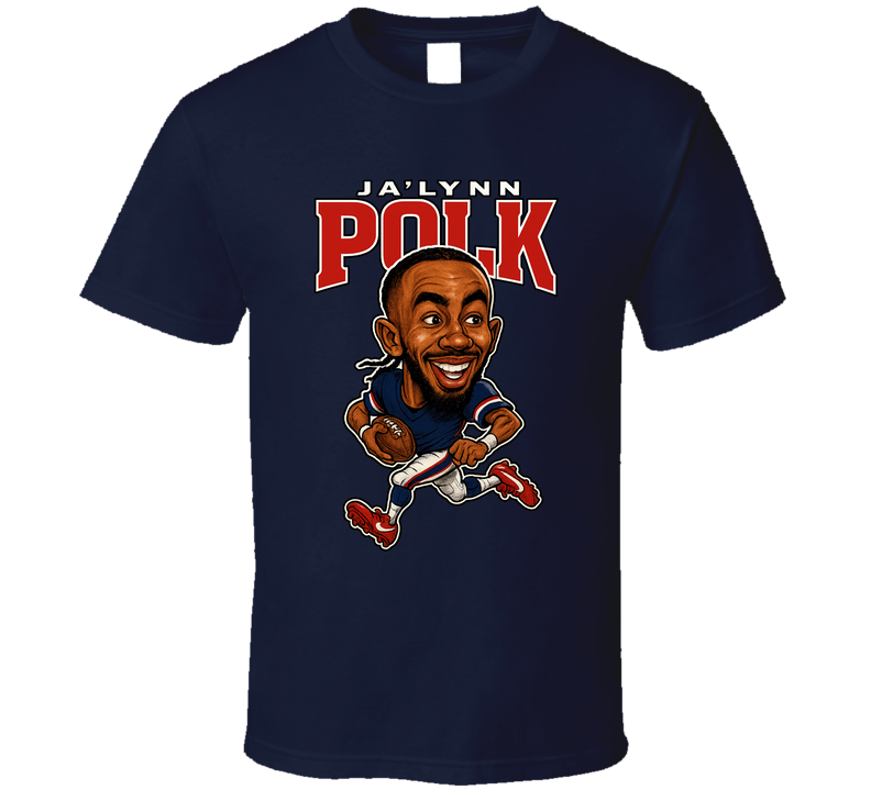 Ja&#039;lynn Polk Football Caricature Fan T Shirt