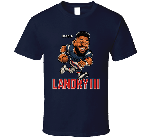 Harold Landry Iii Football Caricature Fan T Shirt