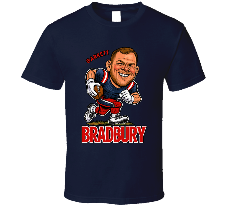Garrett Bradbury Football Caricature Fan T Shirt