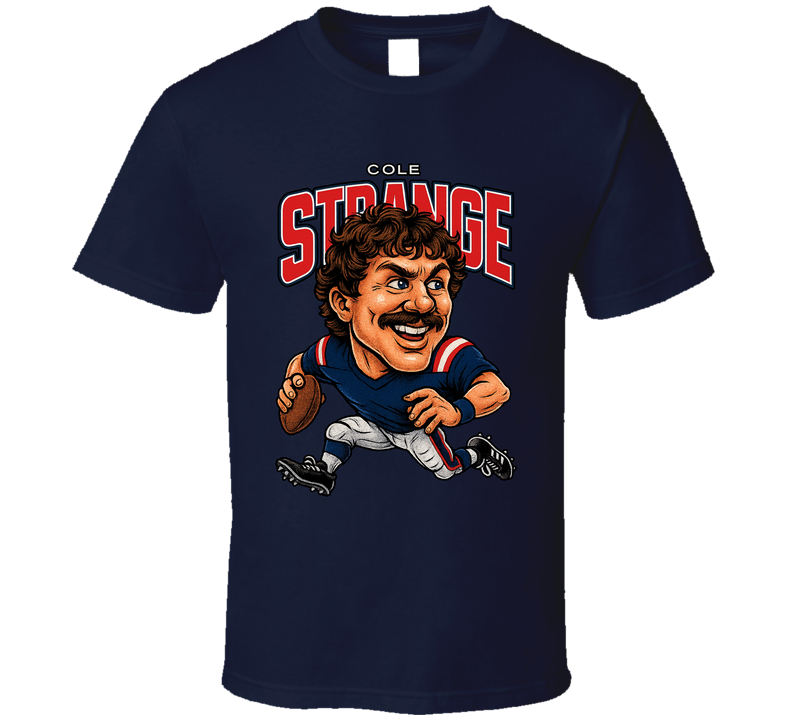 Cole Strange Football Caricature Fan T Shirt