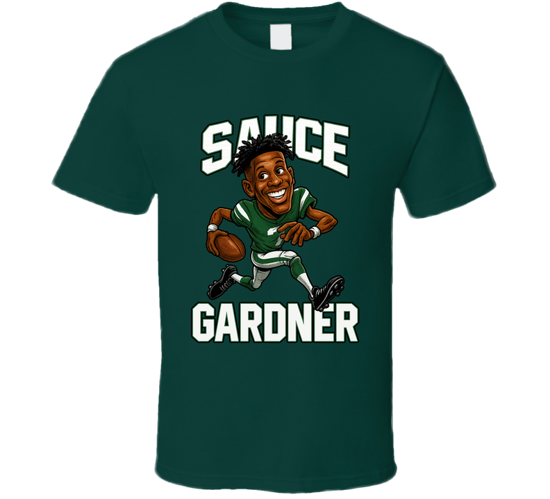 Sauce Gardner Football Caricature Fan T Shirt