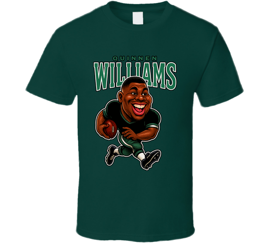 Quinnen Williams Football Caricature Fan T Shirt