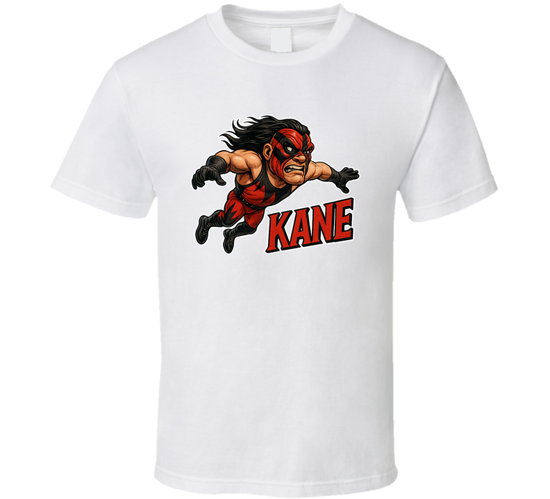 Kane Wrestling Fan Caricature T Shirt