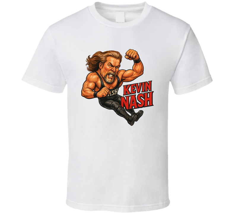 Kevin Nash Wrestling Fan Caricature T Shirt