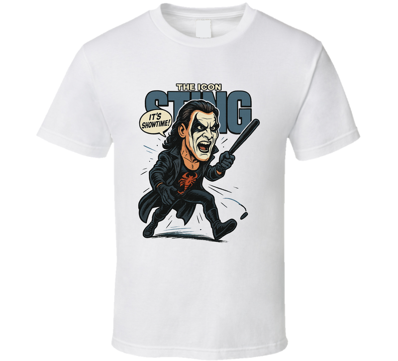 Sting Wrestling Fan Caricature T Shirt