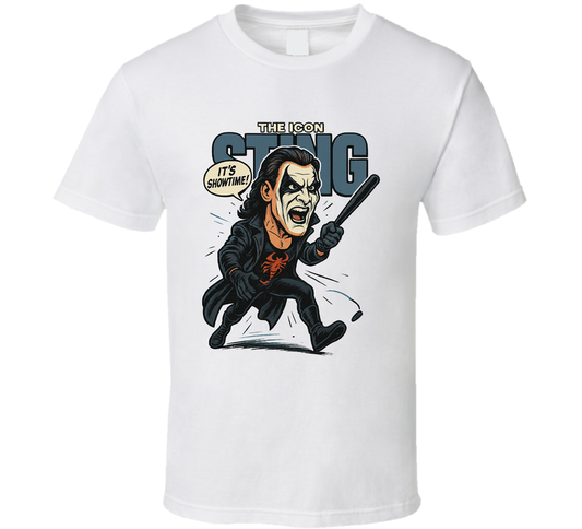 Sting Wrestling Fan Caricature T Shirt