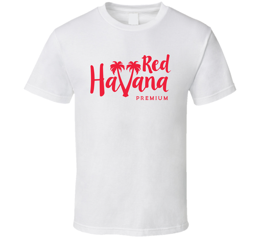 Red Havana Premium Beach Club T Shirt