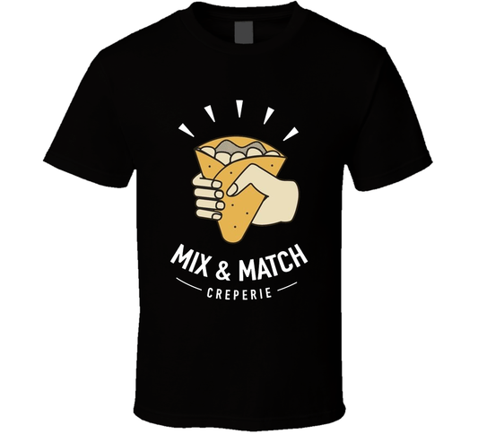 Mix &amp; Match Creperie T Shirt