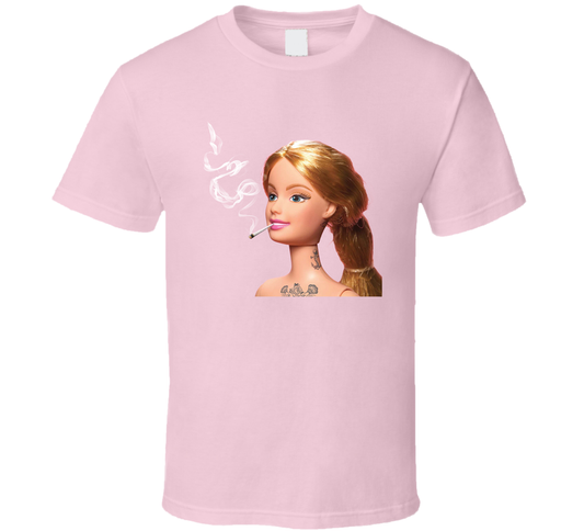 Barbie Smoking T Shirt