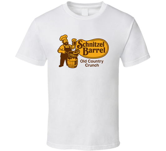 Schnitzel Barrel Old Country Crunch Parody T Shirt