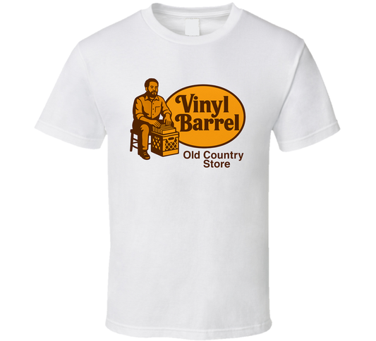 Vinyl Barrel Old Country Store Parody T Shirt