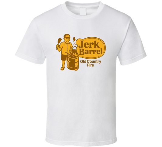 Jerk Barrel Old Country Fire Parody T Shirt