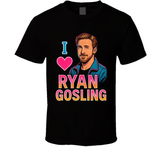 I Heart Love Ryan Gosling T Shirt