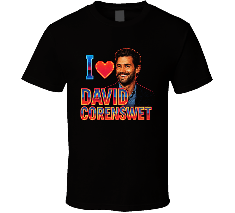 I Heart Love David Corenswet T Shirt