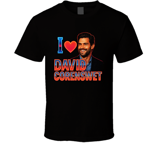 I Heart Love David Corenswet T Shirt