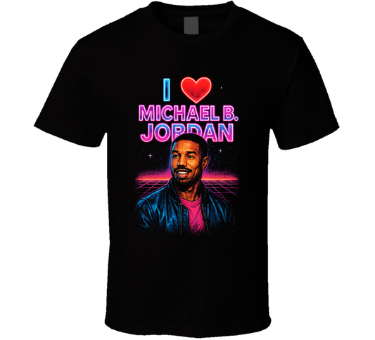 I Heart Love Michael B Jordan T Shirt