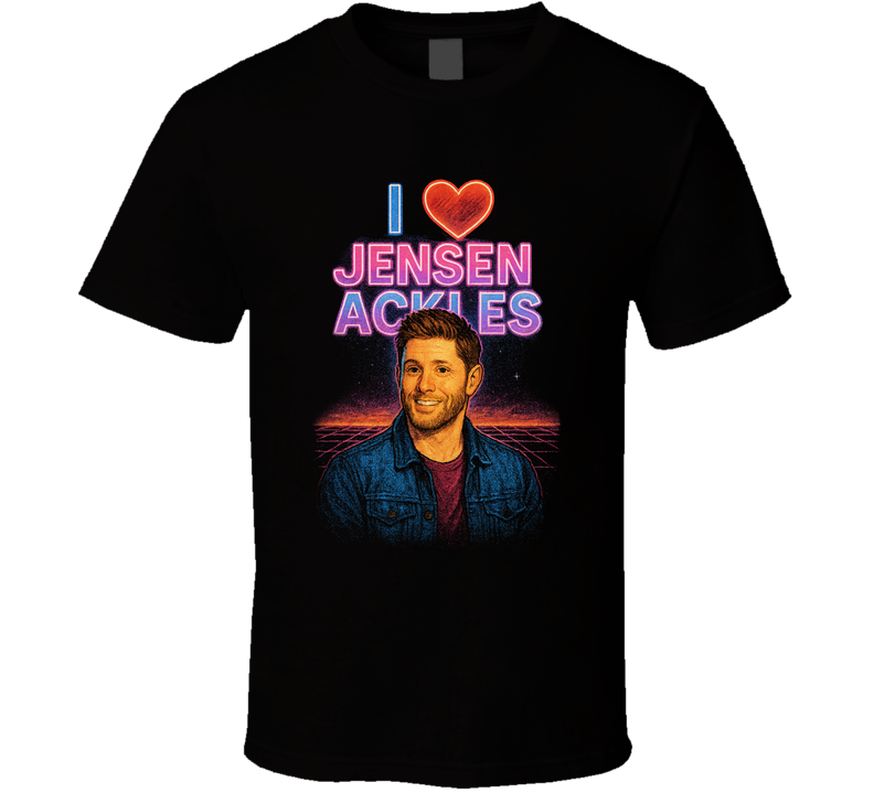 I Heart Love Jensen Ackles T Shirt