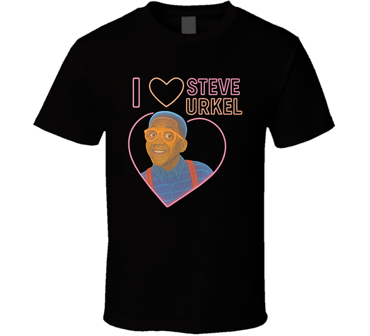 I Heart Love Steve Urkel Family Matters 90s Sitcom Character Fan T Shirt