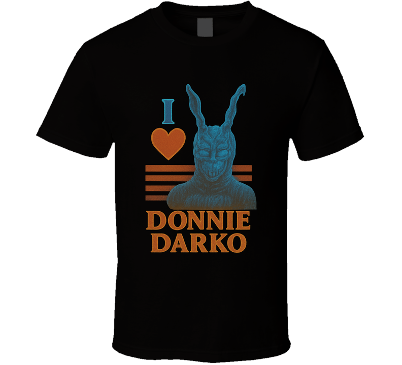 I Heart Love Donnie Darko Cult Movie Character Fan T Shirt