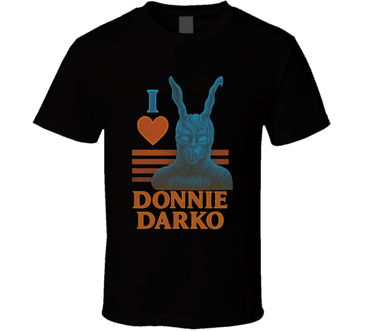 I Heart Love Donnie Darko Cult Movie Character Fan T Shirt
