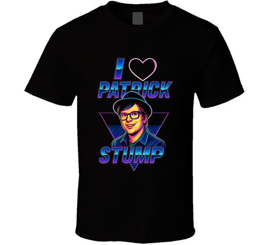 I Heart Love Patrick Stump Music Fan T Shirt