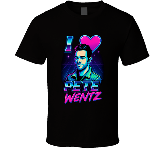 I Heart Love Pete Wentz Music Fan T Shirt