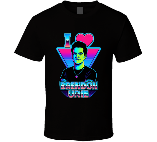 I Heart Love Brendon Urie Music Fan T Shirt