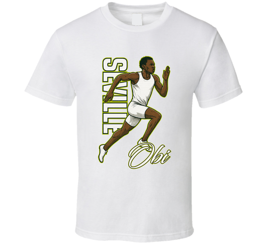 Oblique Seville Obi Track And Field Fan T Shirt