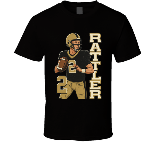 Spencer Rattler Carolina Reaper Retro Look Sports Fan T Shirt