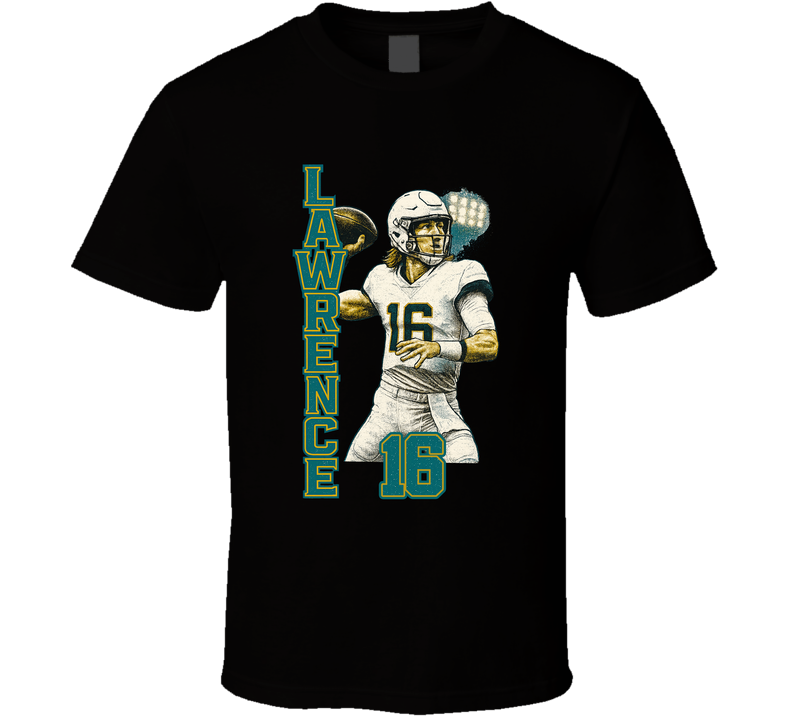 Trevor Lawrence Retro Look Sports Fan T Shirt