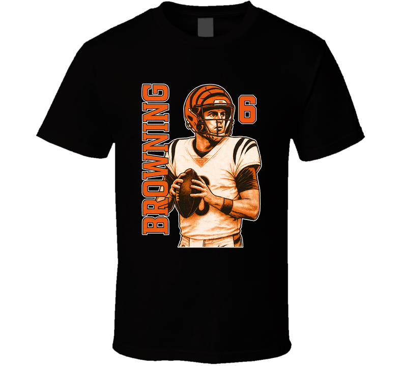 Jake Browning Retro Look Sports Fan T Shirt