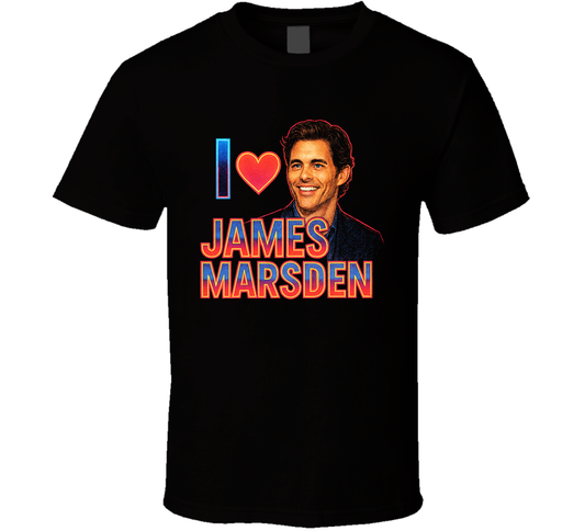 I Heart Love James Marsden T Shirt