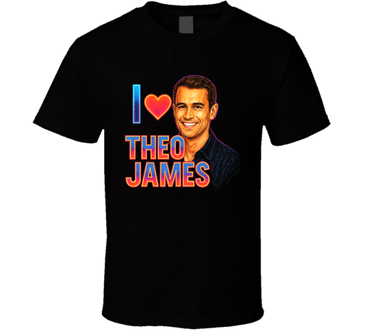 I Heart Love Theo James T Shirt