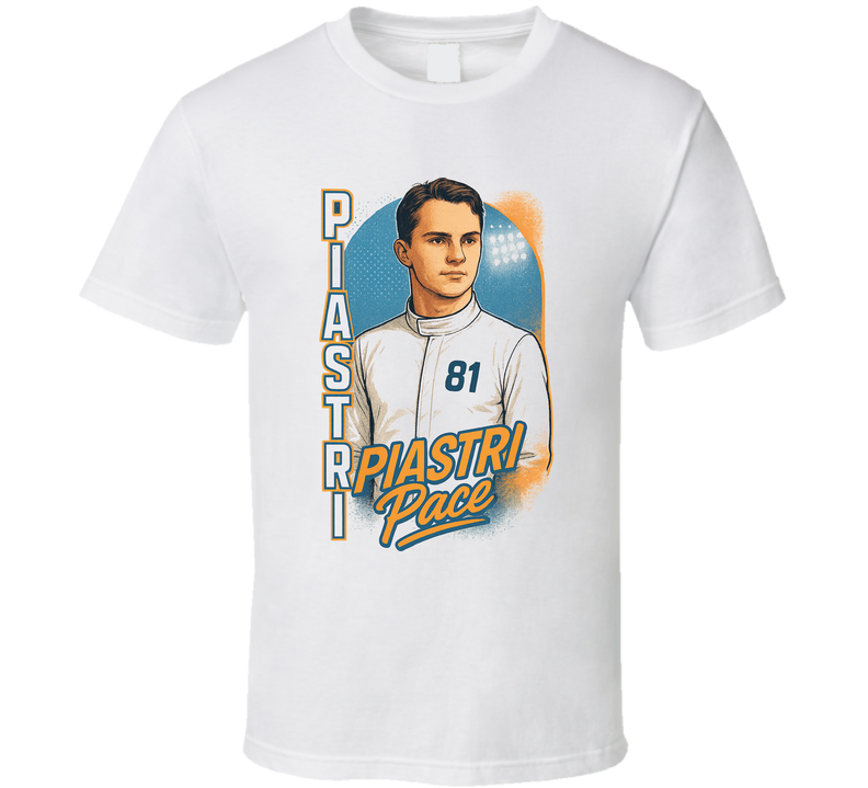 Oscar Piastri Pace T Shirt