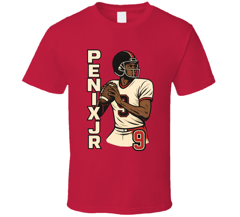 Michael Penix Jr. Retro Look Sports Fan T Shirt