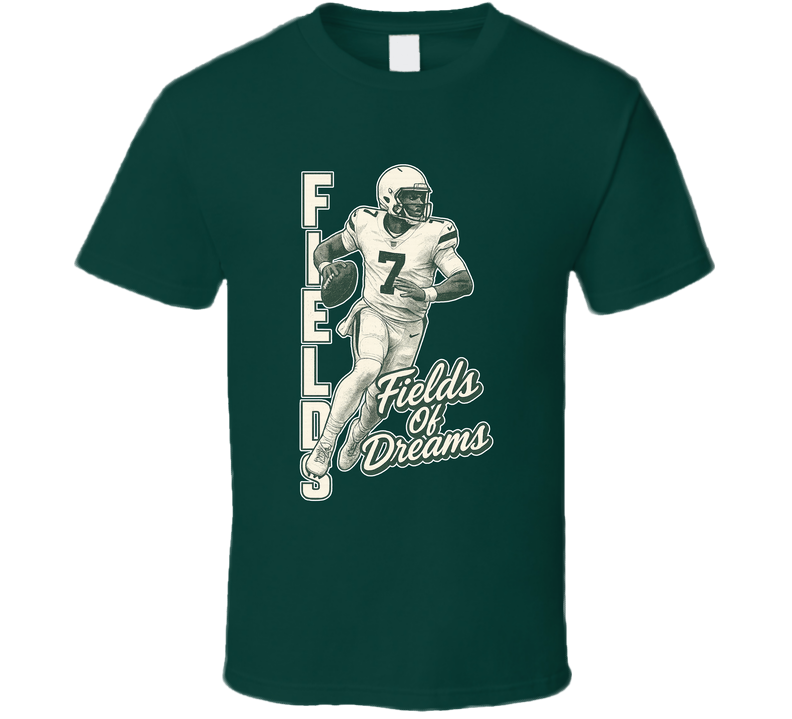 Justin Fields Fields Of Dreams Retro Look Sports Fan T Shirt