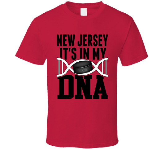 It&#039;s In My Dna New Jersey Hockey Fan T Shirt