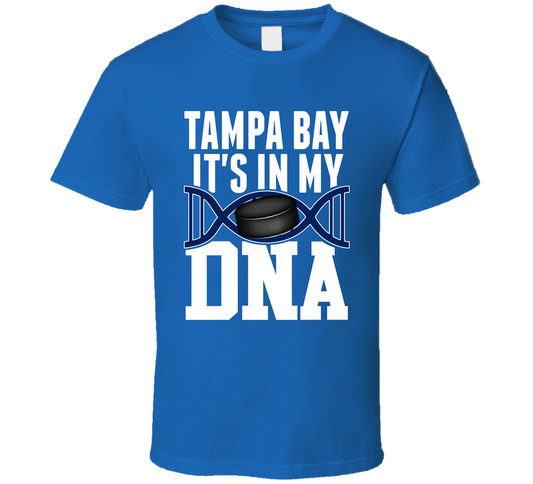 It&#039;s In My Dna Tampa Bay Hockey Fan T Shirt