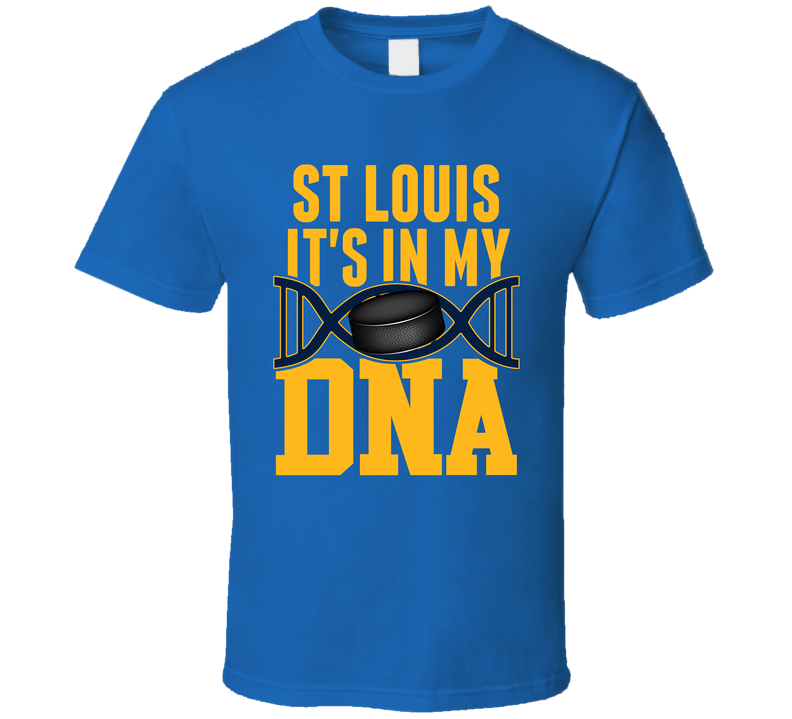 It&#039;s In My Dna St Louis Hockey Fan T Shirt