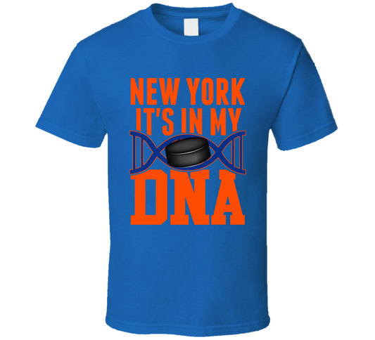 It&#039;s In My Dna New York I Hockey Fan T Shirt