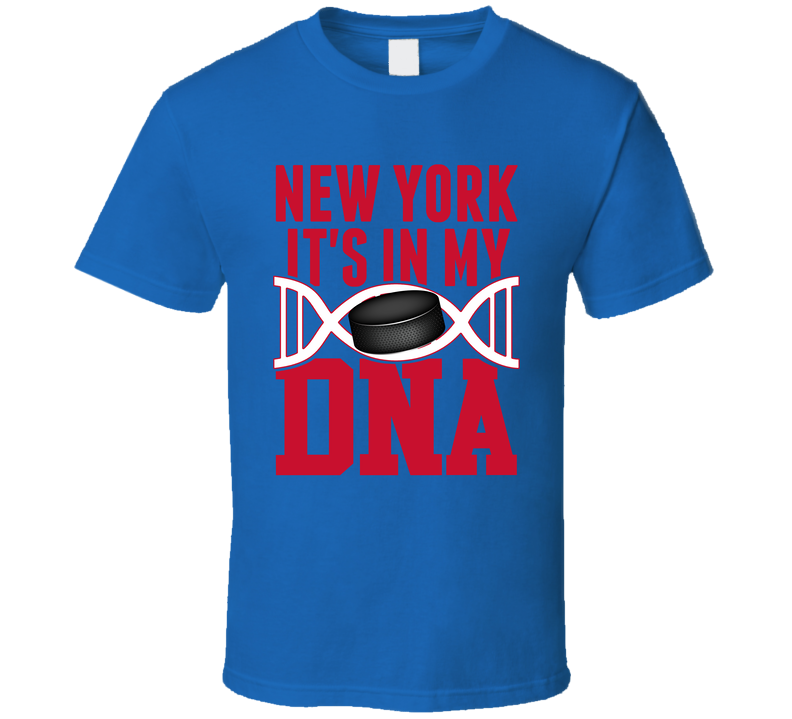 It&#039;s In My Dna New York R Hockey Fan T Shirt