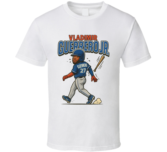 Vladimir Guerrero Jr. Bat Flip Baseball Fan T Shirt
