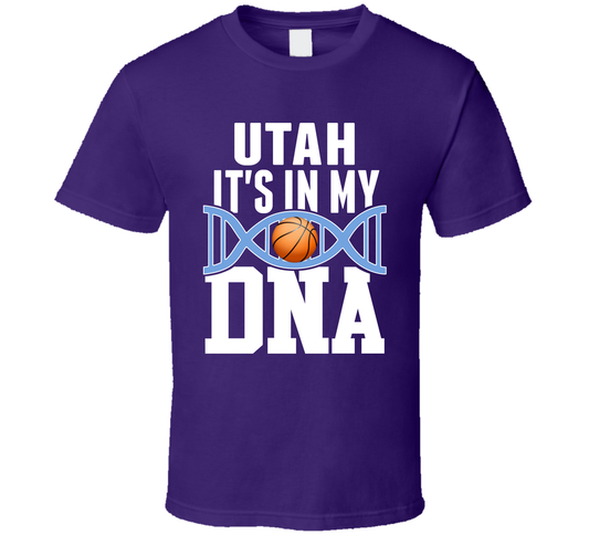 It&#039;s In My Dna Utah Basketball Fan T Shirt