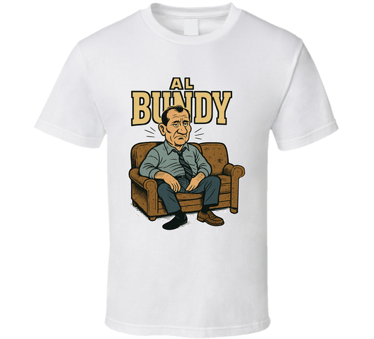 Al Bundy Married With Children Caricature Retro Look Fan T Shirt
