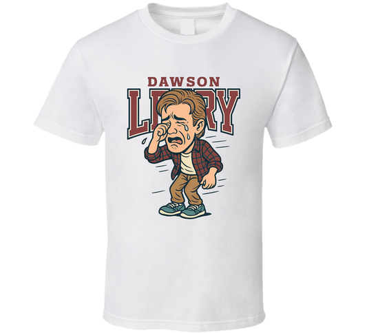 Dawson Leery Crying Dawson's Creek Tv Show Caricature Retro Look Fan T Shirt