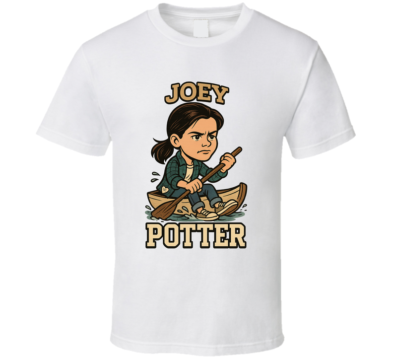 Joey Potter Dawson's Creek Tv Show Caricature Retro Look Fan T Shirt